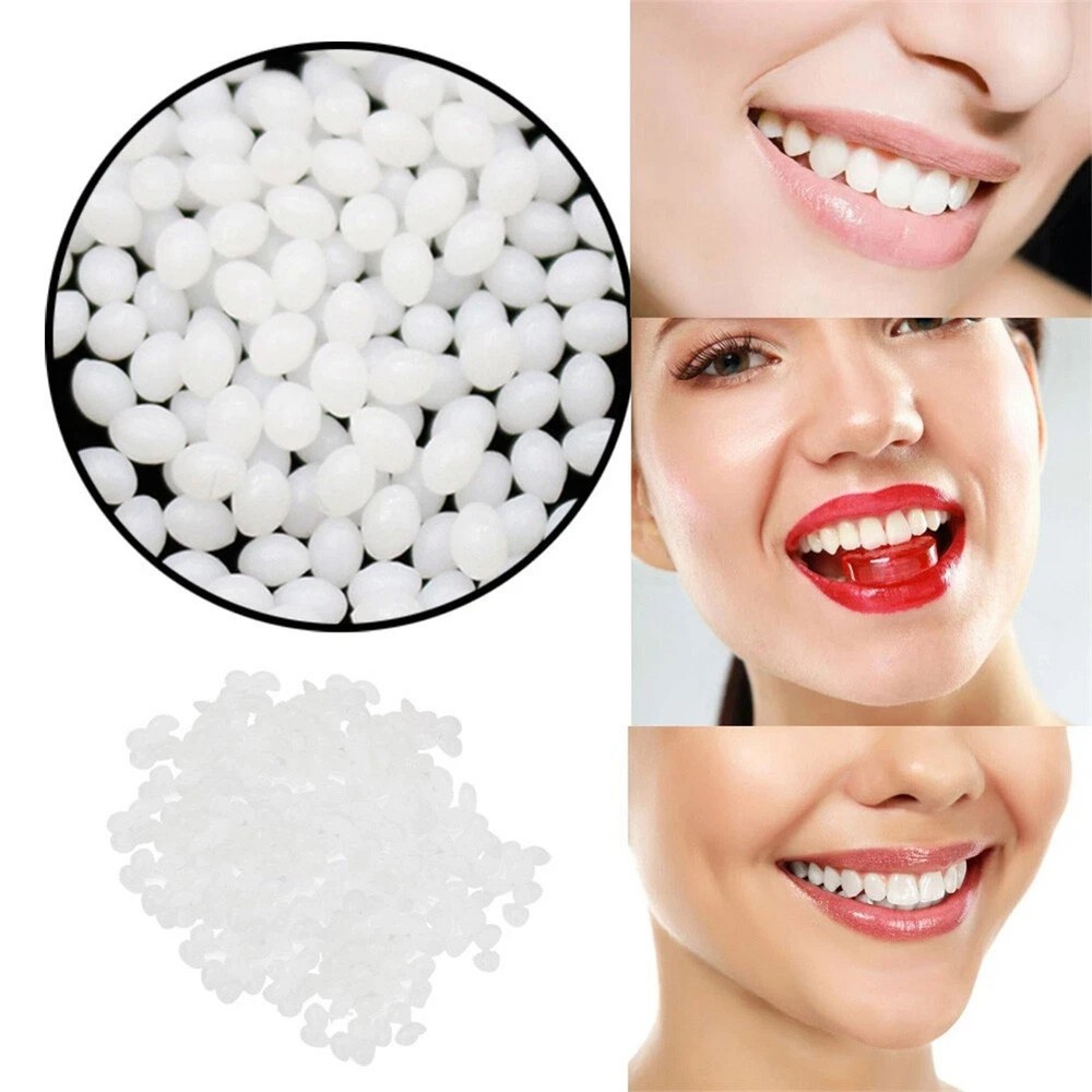 Resin False Teeth Solid Glue Temporary Tooth Gap Filler Moldable Repair