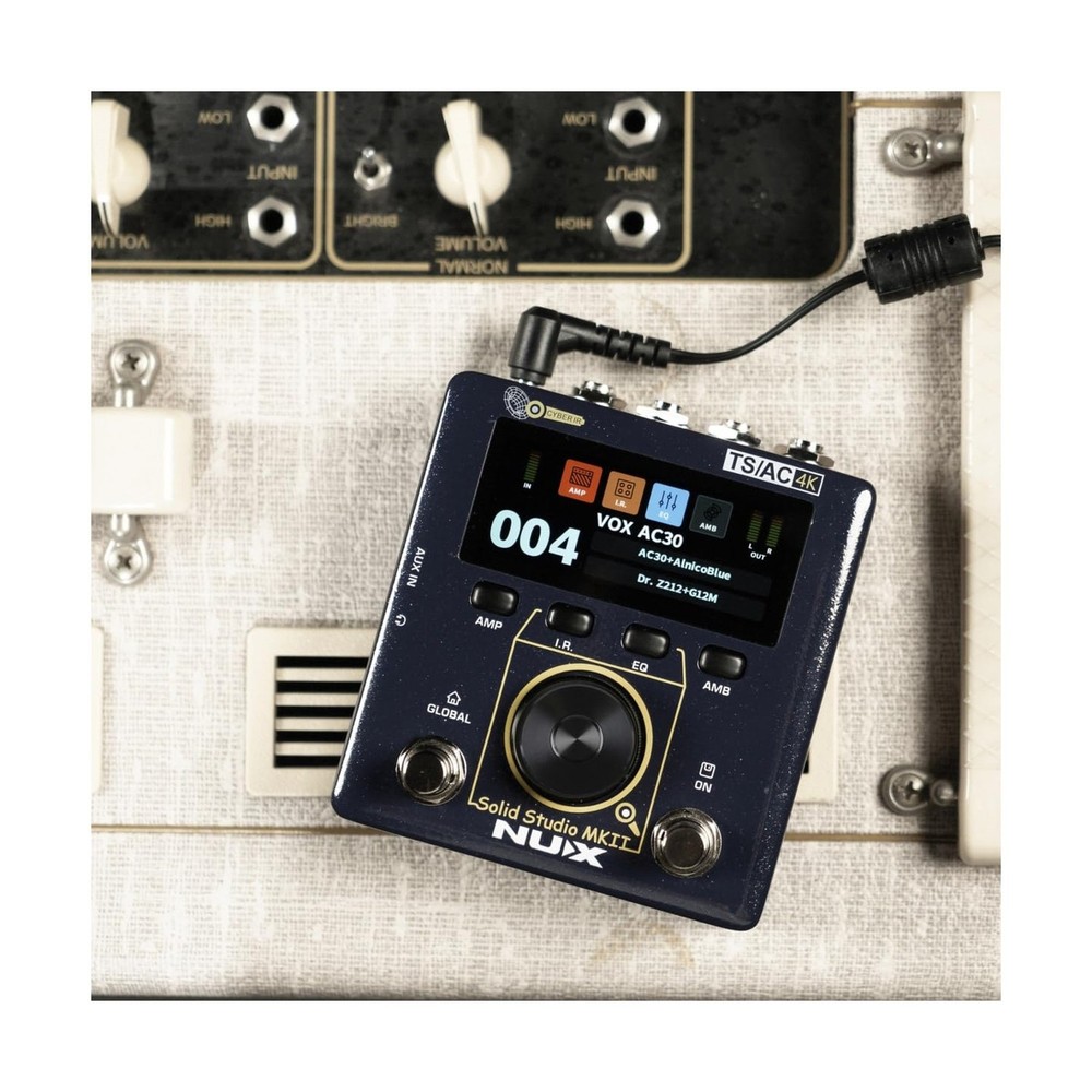 NUX Solid Studio MKII Preamp, Power Amp Simulator, IR Loader