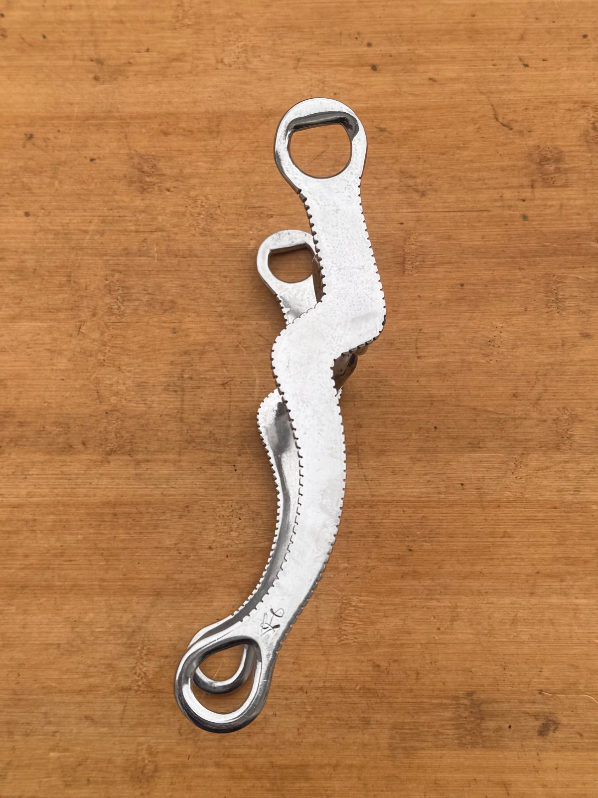 Vintage LES VOGT P408 Frog Port Western Show Horse Bit ~ 5"