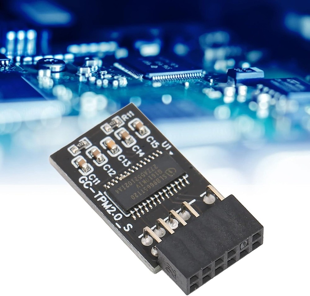 Advanced TPM 2.0 Encryption Module, 12-Pin, for Windows 10/11 Compatibility