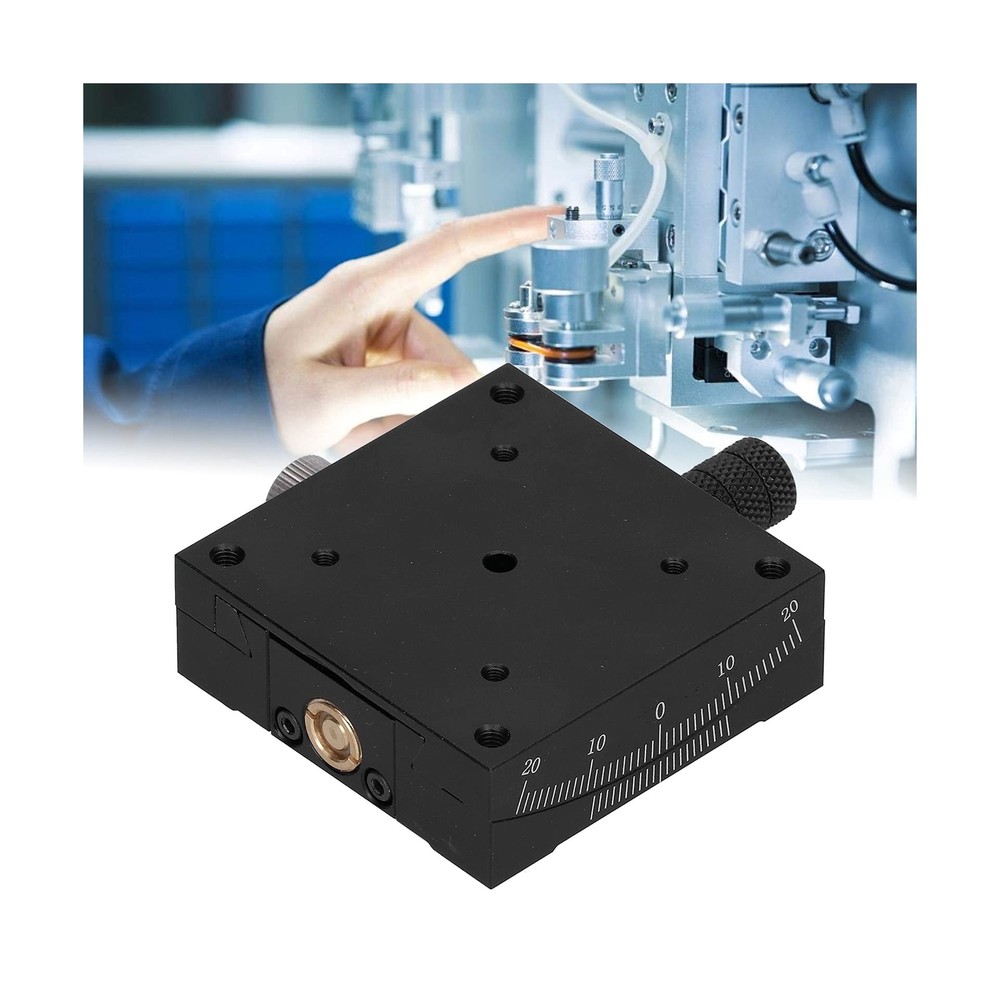 Zooke Precise Manual Goniometer Stage, Linear Stage, Optical Positioning Slid...