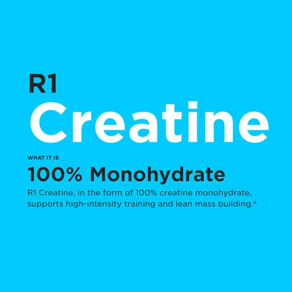 RULE 1 Creatine 75 serv Unflavored 100% Creatine Monohydrate 375g