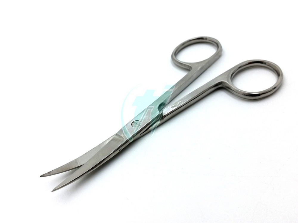 1 OPERATING DISSECTING SCISSORS 4.5" CURVED SHARP SHARP TIP SURGICAL