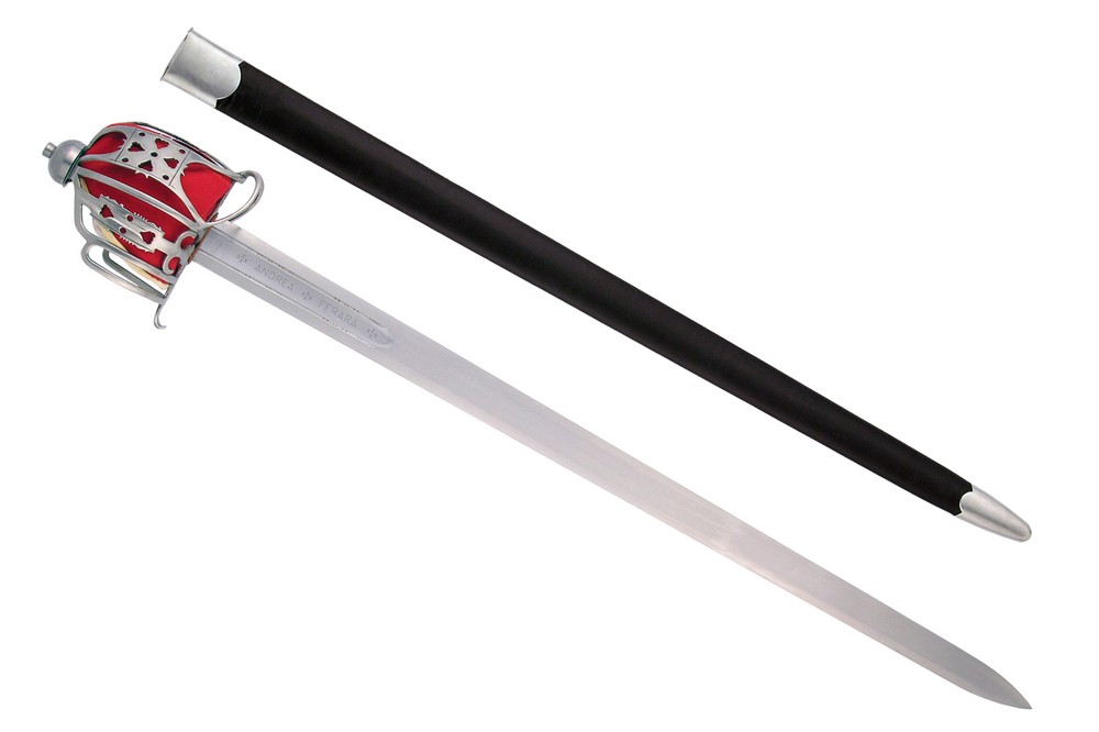 Sable with basket grip