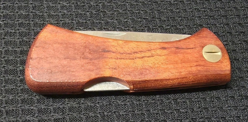 Estwing EKA Swede Wood Folding Pocket Knife Made In Sweden