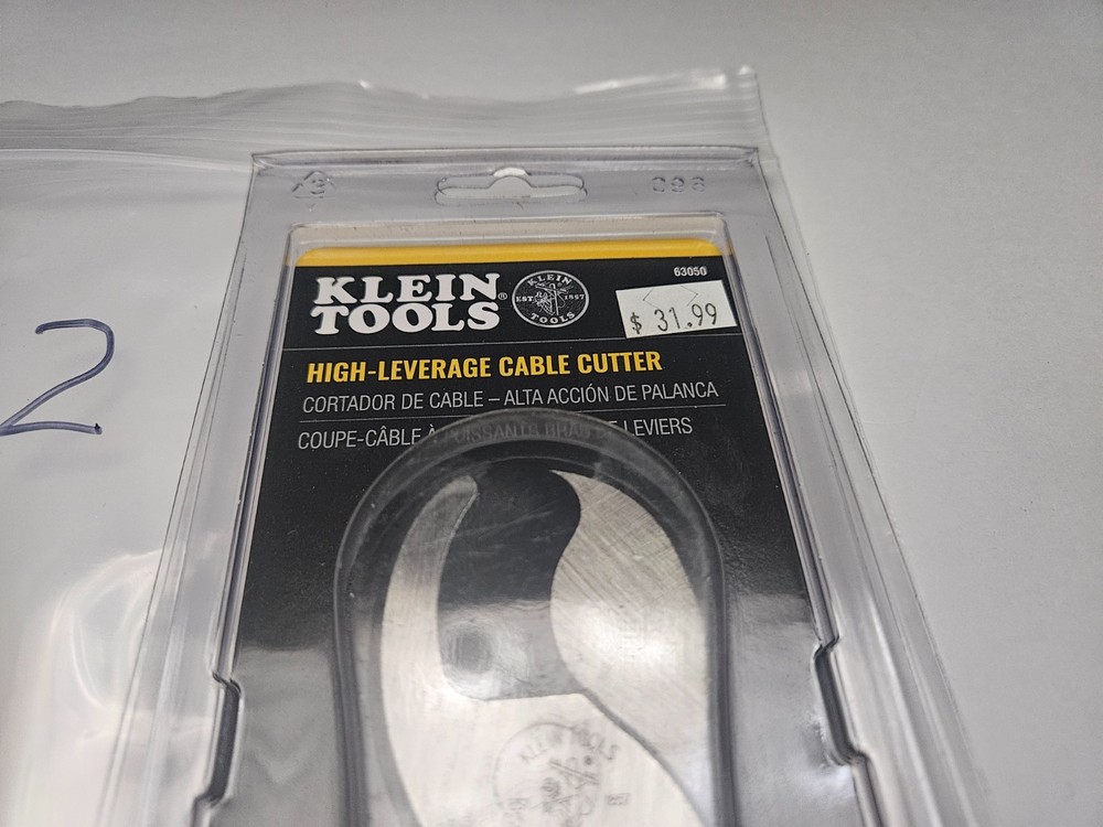 KLEIN TOOLS #63050 HIGH-LEVERAGE CABLE CUTTER (TL3062)