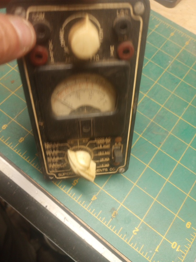 Old Model 770 Meter Superior Instruments