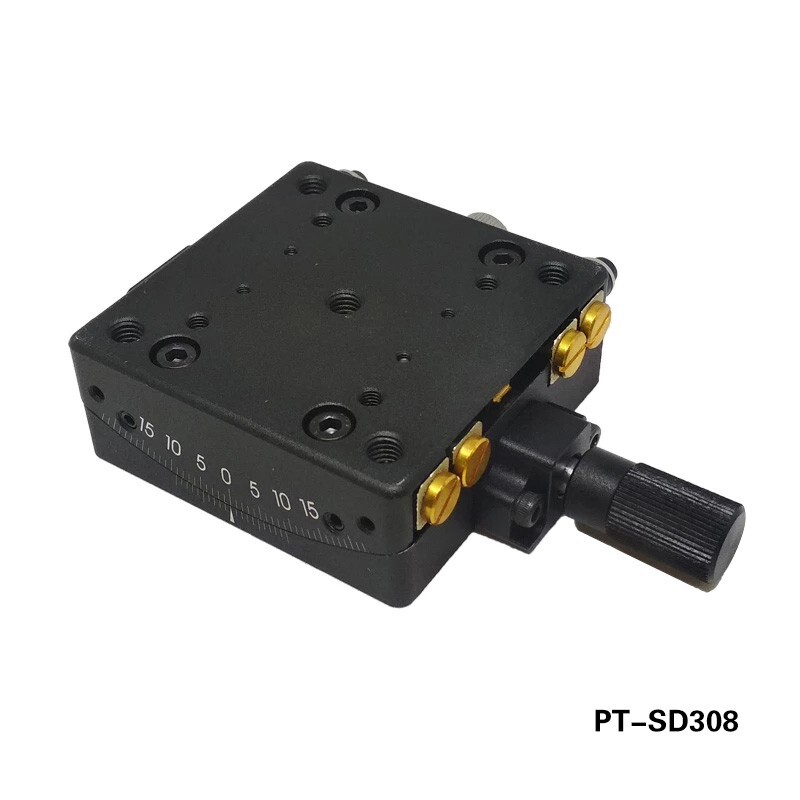 Manual Goniometer Stage ±15° Angle Adjustment Platform PT-SD308