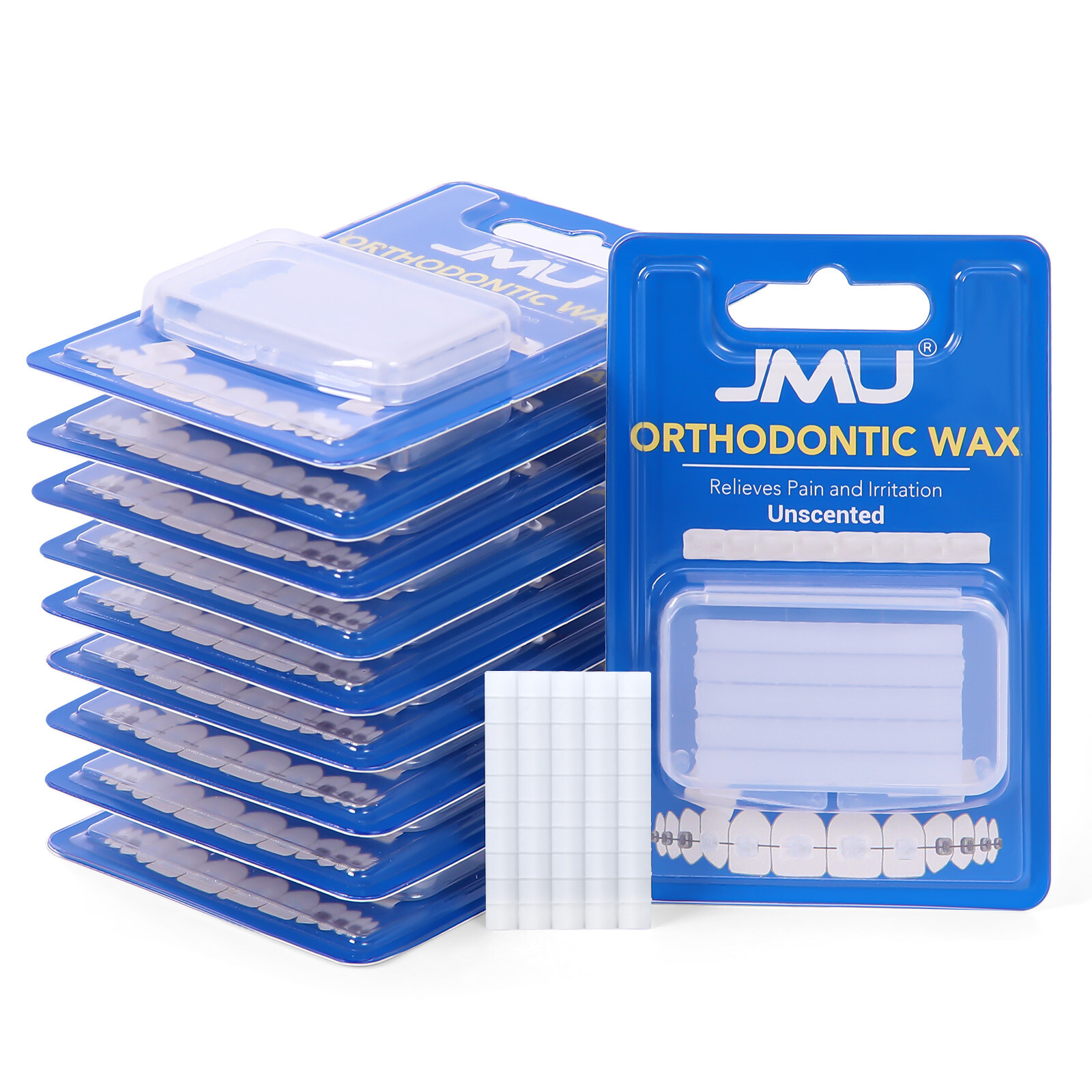 10 Packs Dental Orthodontic Wax for Bracket Brace