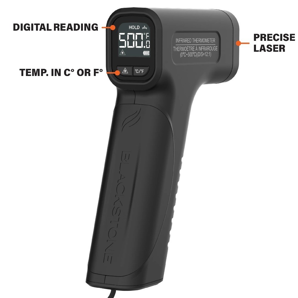 Infrared No Touch Laser Temperature Gun with LCD Display