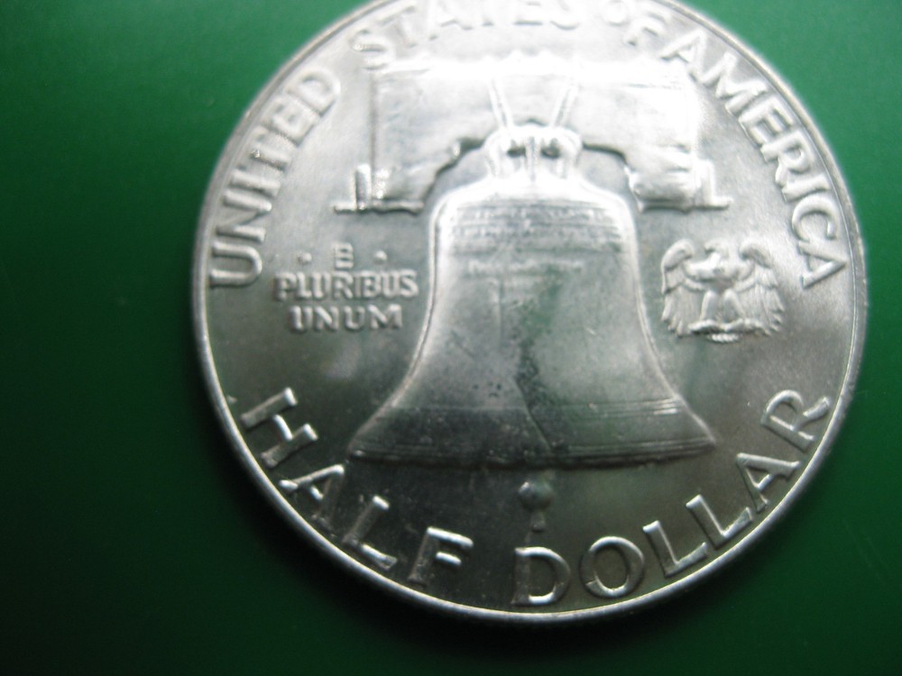 1959 Franklin Half Dollar Gem+ BU with FBL!!
