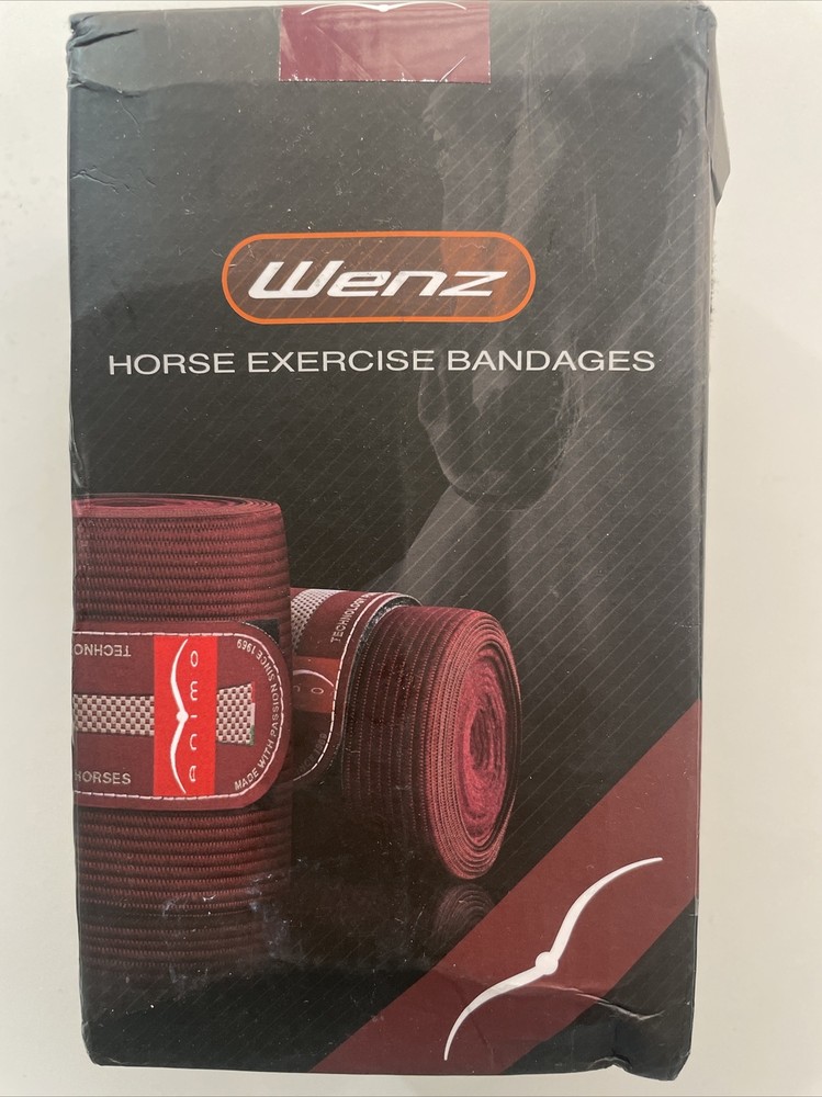 Wenz Horse Exercise Bandages Damaged Box