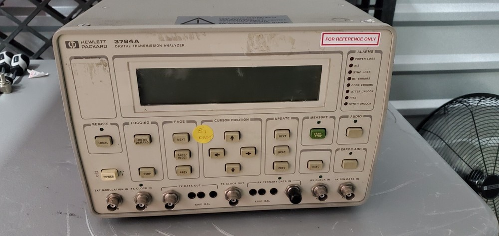 Hewlett Packard 3784A Transmission Analyzer