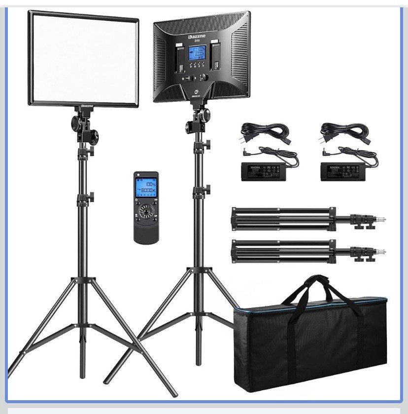 LED Video Light Panel For Streaming