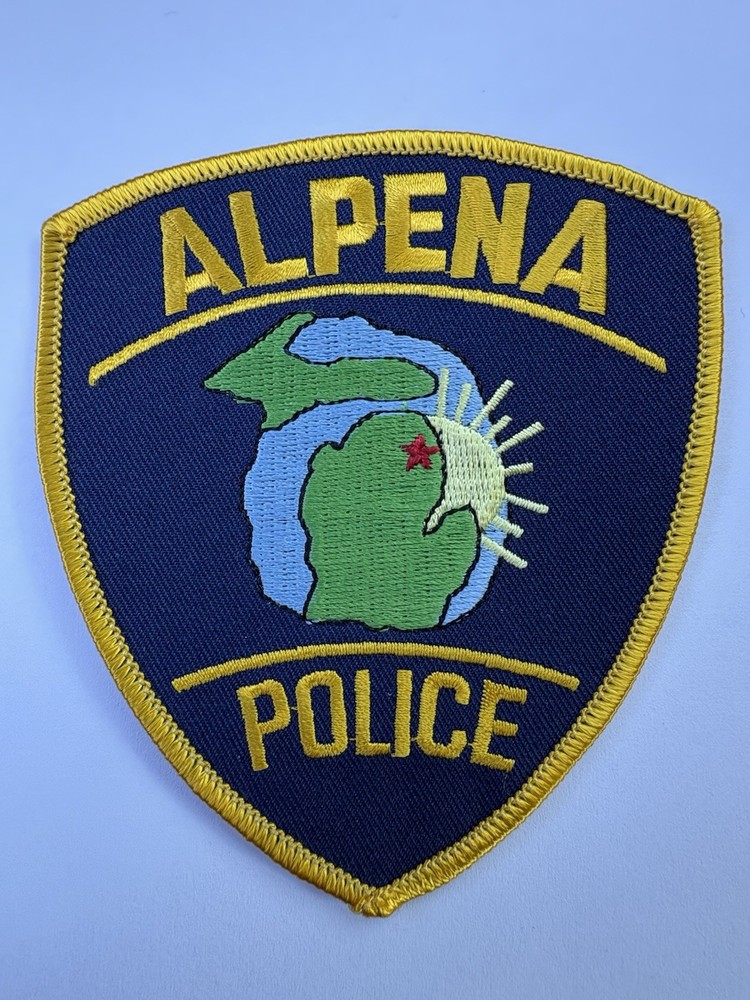 Alpena Michigan Police Patch