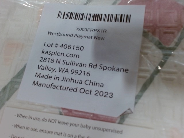 JumpOff Jo Baby Play Mat - Large Folding Foam Play Mat for Infants, Babies,