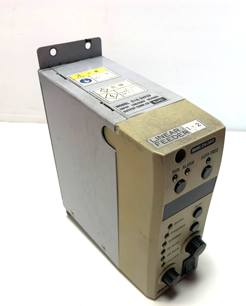 Sinfonia Tech. C10-3VFEF Part Feeder Frequency Control Digital Motor Controller