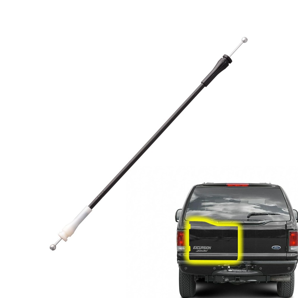 Unikpas Rear Barn Door Cable Excursion 2000-05 Cable, Black