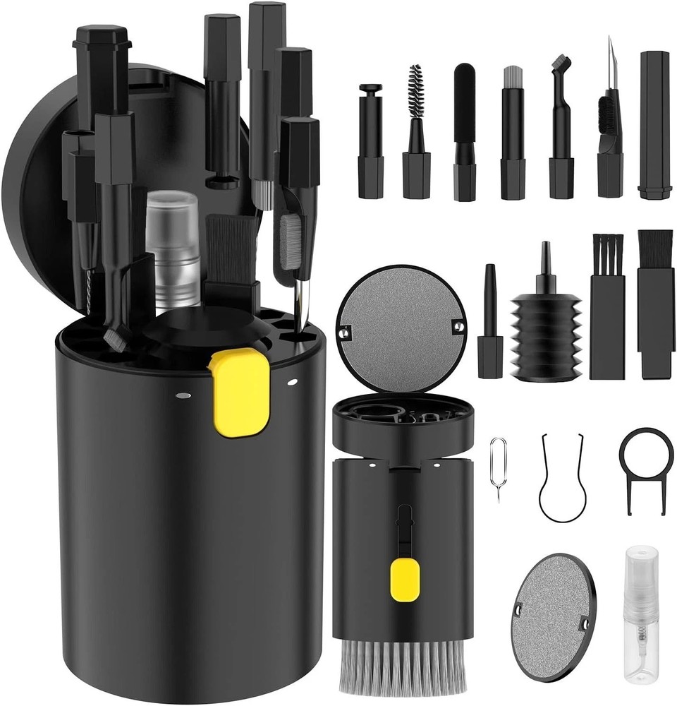 Electronic Cleaner Kit - 20 Tools for Deep Cleaning Laptops & Devices
