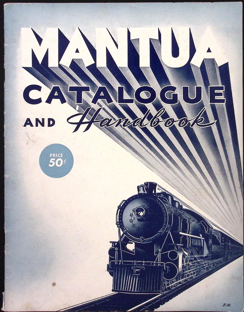 1948 Mantua Model Railroading Catalog and Handbook