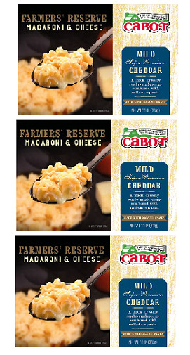 Cabot Creamery Macaroni & Cheese Mild Cheddar 3 Pack