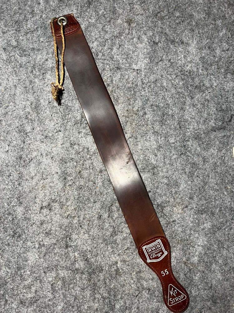 Irwin Leather Razor Kit Strop "Stroke It Well"