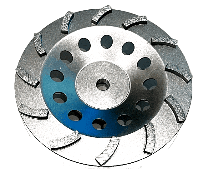 7" Diamond Grinding Wheels Fast Grinding Concrete Masonry 5/8"-11 Thread 3 Pack