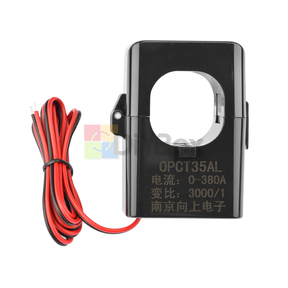 AC Split Core Current Transformer Core CT Open Ratio: 5000/1 Current: 0-630A 20Ω