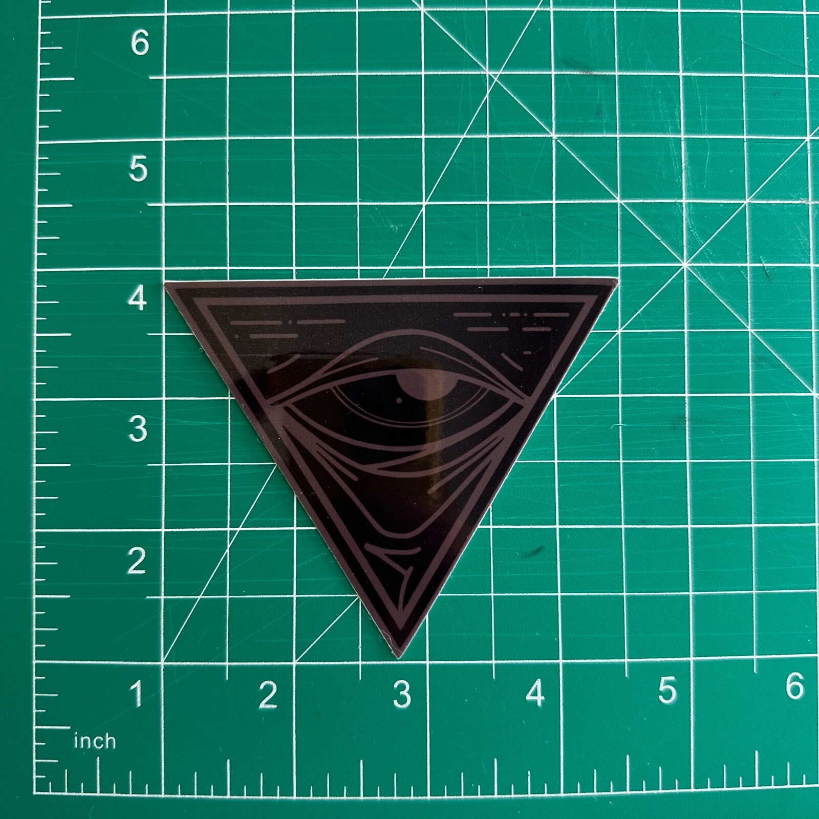 White Phosphor - "As Above So Below" (MURDERED BLACK) Sticker, FOG, SupDef