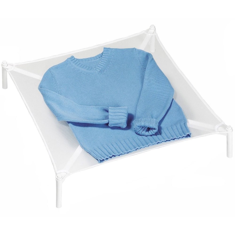 Stackable Sweater Drying Rack White