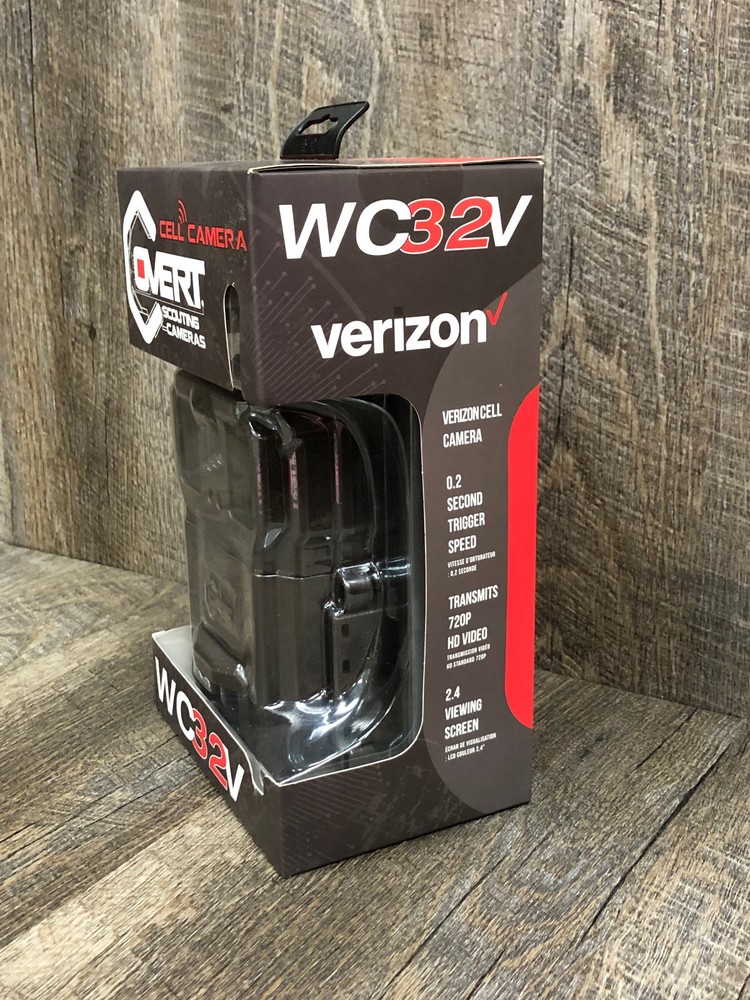 SEALED Covert Scouting Cellular Trail Camera Verizon Cell Camera CC0159 WC32-V
