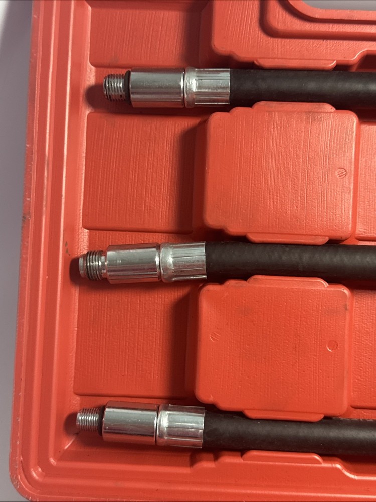 US General 95187 Universal Quick Disconnect Compression Gauge Set Tester Complet