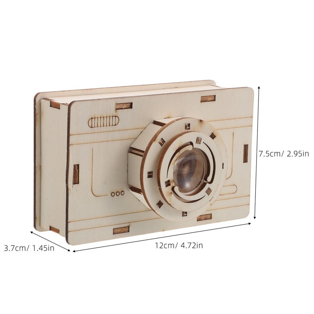3 D Mechanical Model Fake Camera Prop Game Puzzles Educational Toy