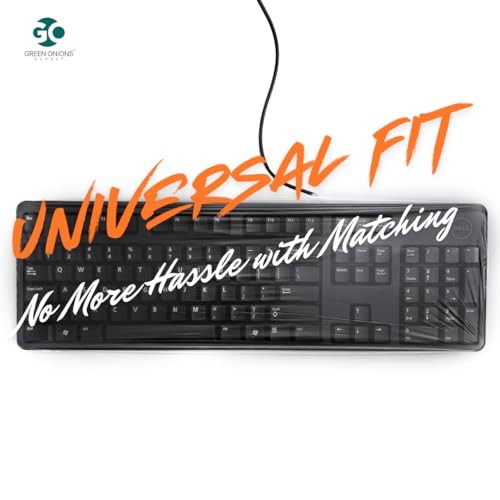 Universal KeyboardCap. Fully Covered Flat Style Gaming Keyboard - 1 pack