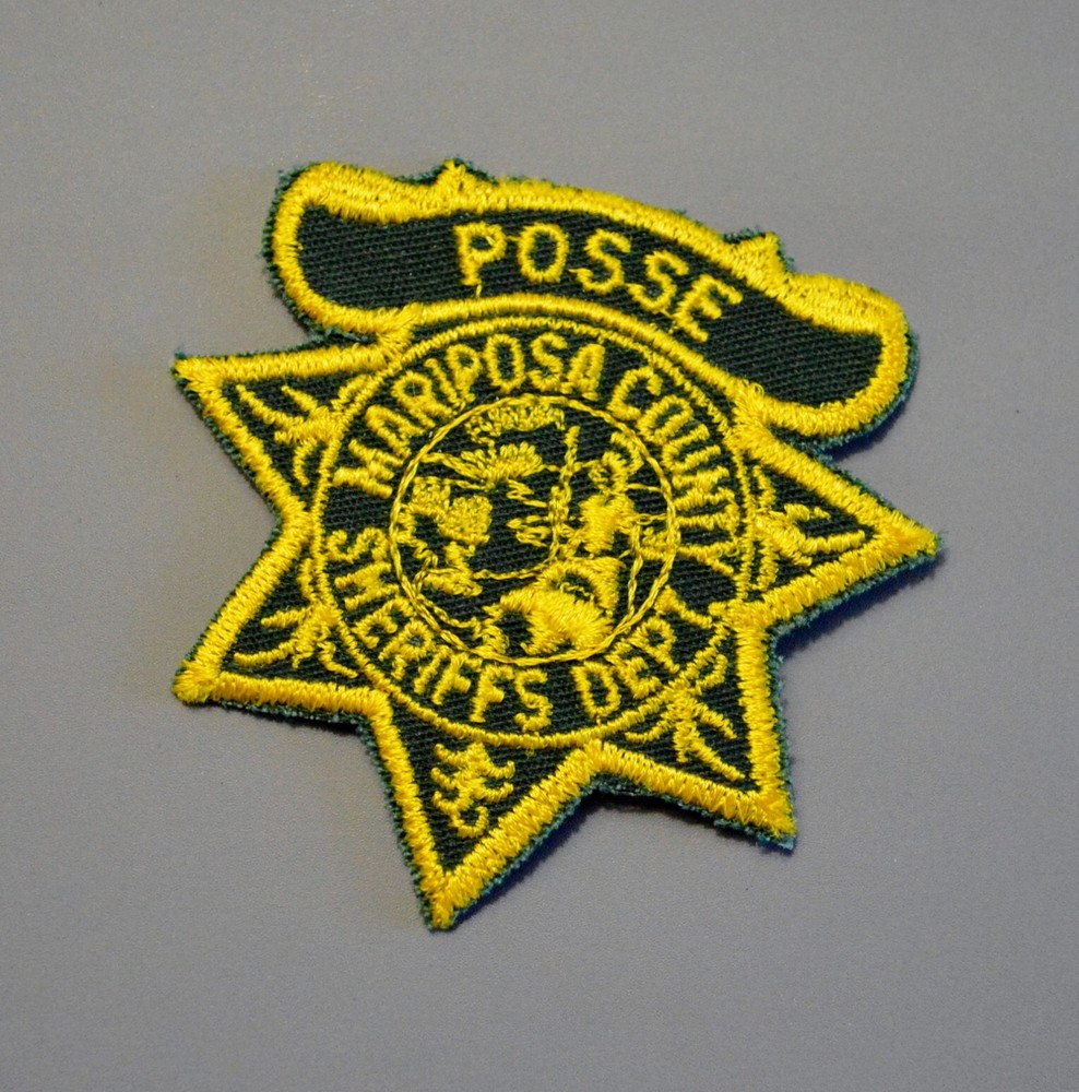 Mariposa County California Sheriff's Posse Patch ++ Mint CA