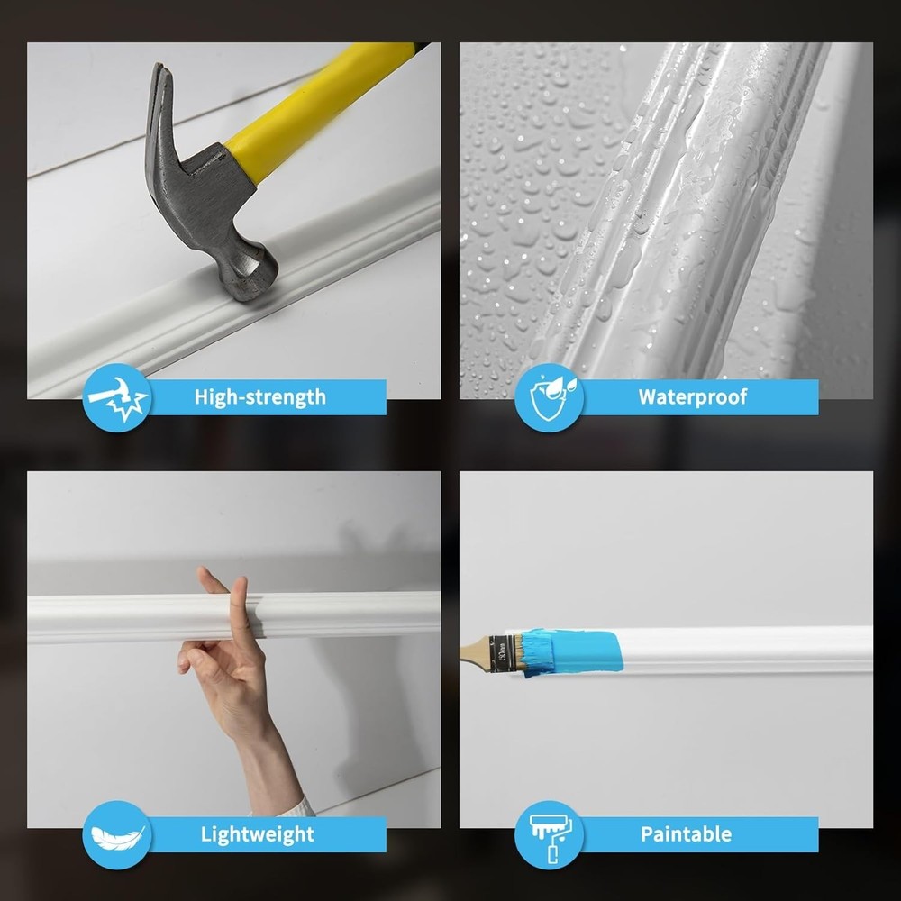 Pre-Cut Molding Kit - Room Transformation