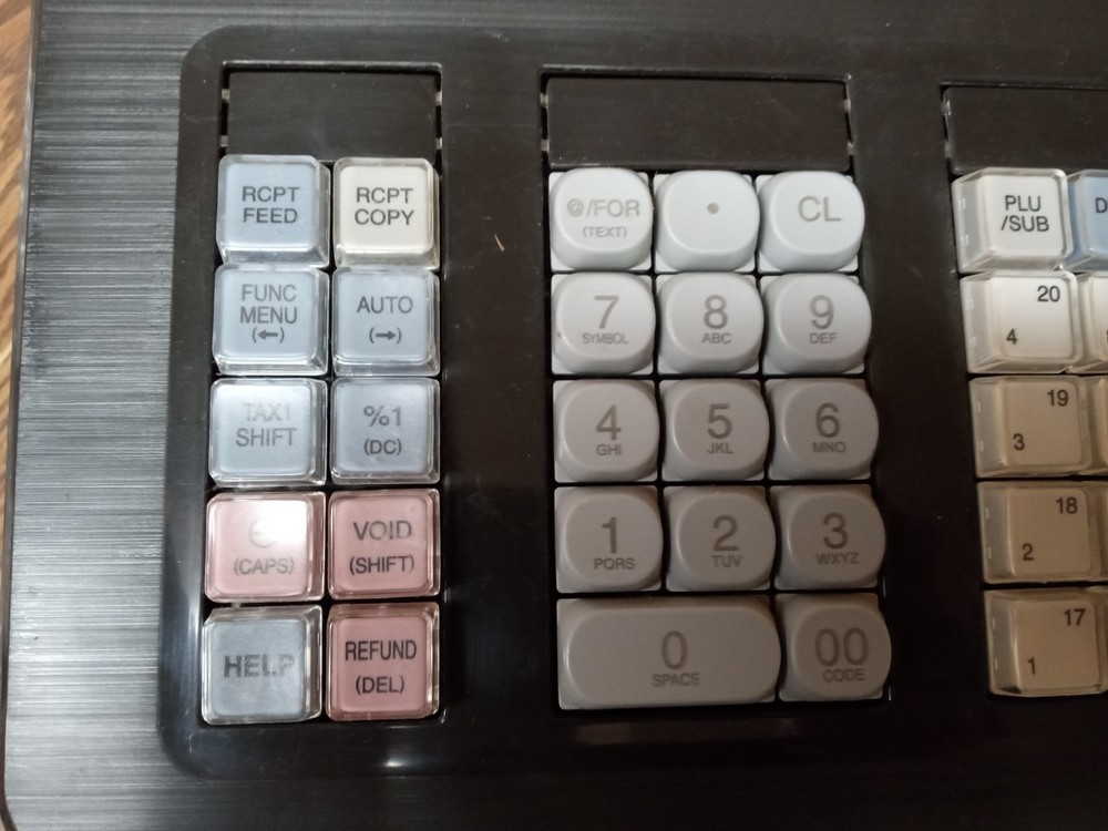 Sharp XE-A207 Electronic Cash Register Thermal Print