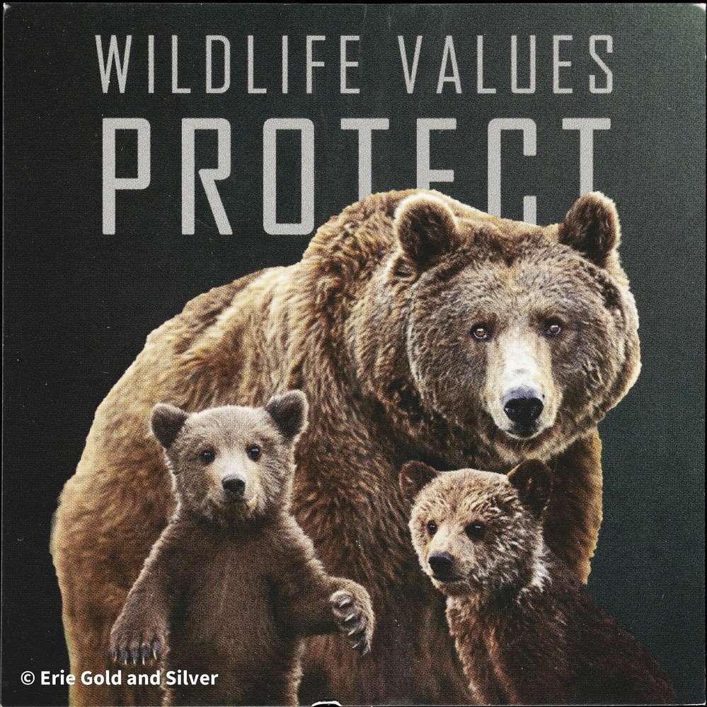 Wildlife Values Protect 5 oz Copper w/ COA