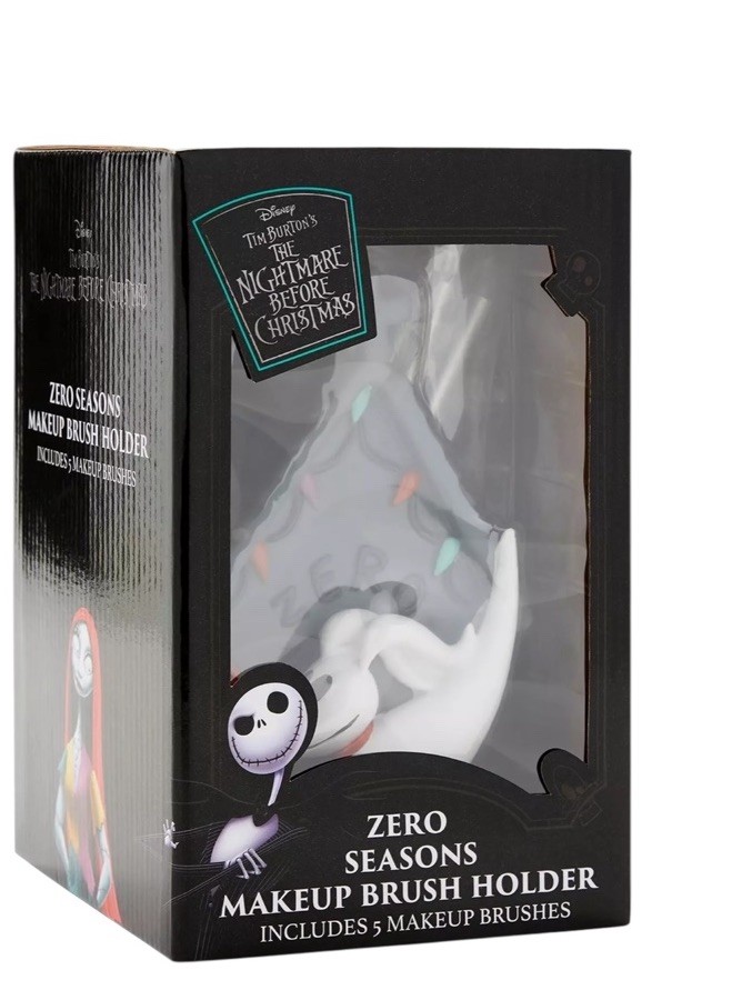 Disney The Nightmare Before Christmas Zero Doghouse Makeup Brush Holder and Set