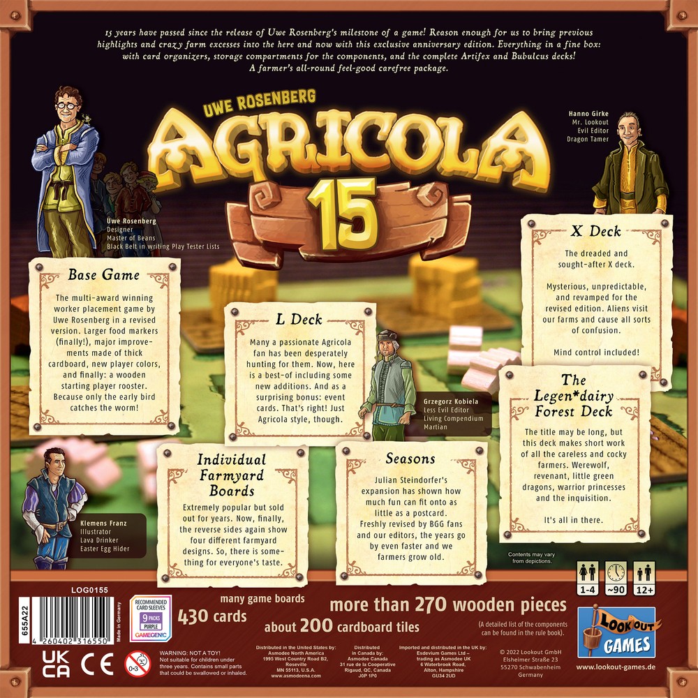 Agricola: 15th Anniversary Edition Box