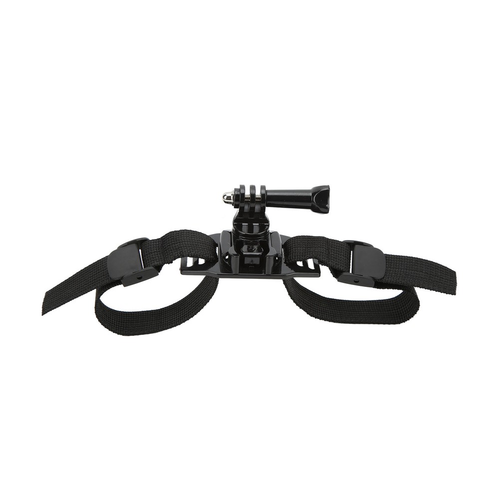 Action Camera Helmet Mount Strap Attachment With Bracket Adapter Base For He HBA