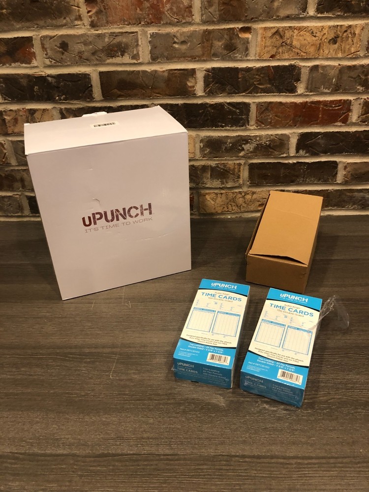 uPUNCH Auto-Align Time Clock Bundle w/ Free Punch Pay Mobile App