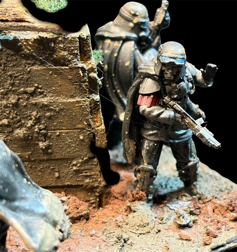 Star Wars Mud Troopers diorama