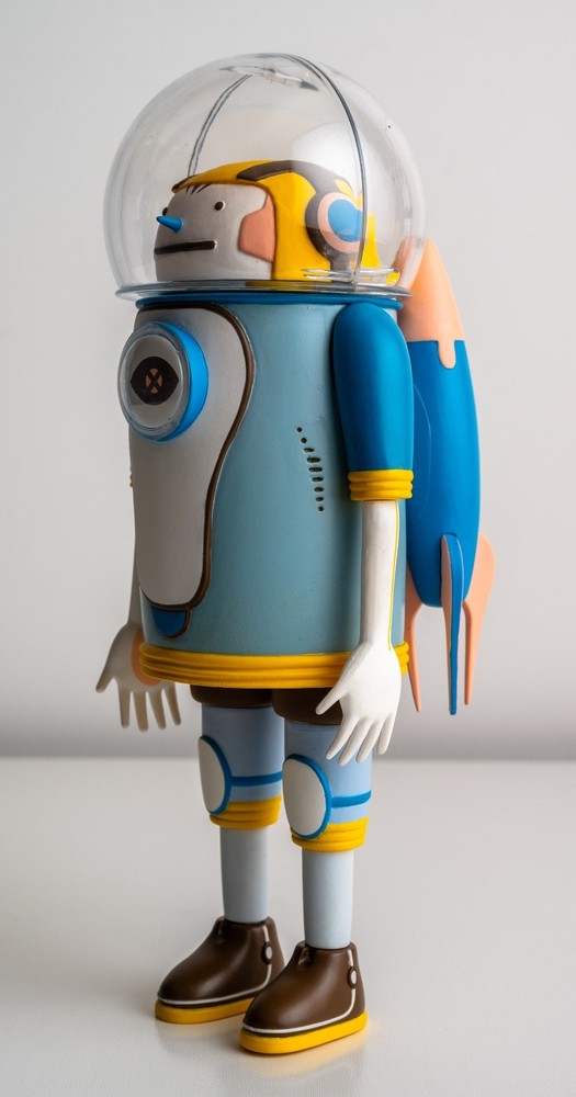 Parquerama Sentry Robot 10" Kaching Brands 2007 Signed Box