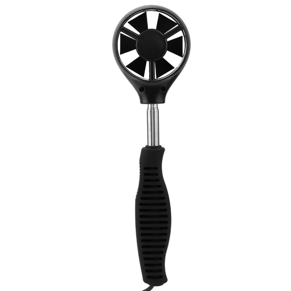 1 Precise Digital Anemometer For Wind Speed Measurement At Office Traffic TMPV