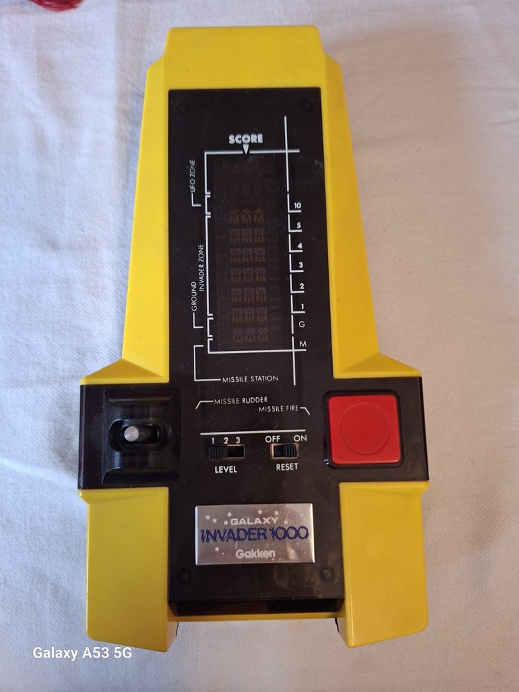 Galaxy Invader 1000 Portable Electronic Game 1980