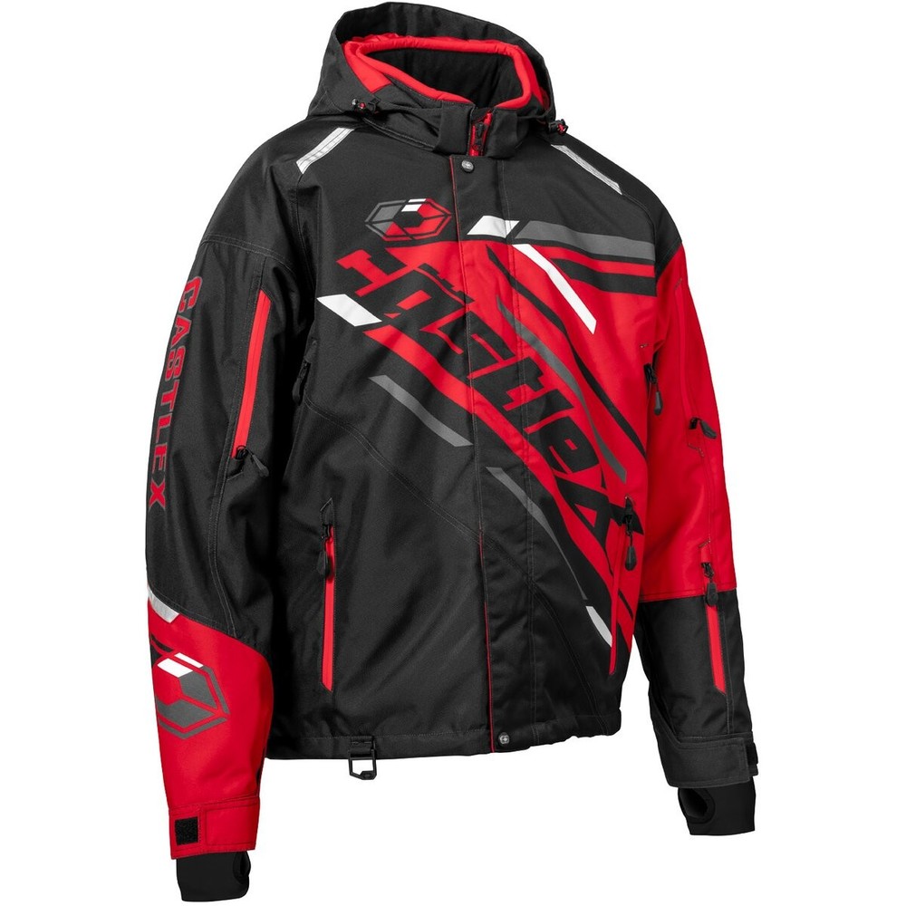 Castle X Red/Black/Charcoal React G1 Floater Jacket 70-4619