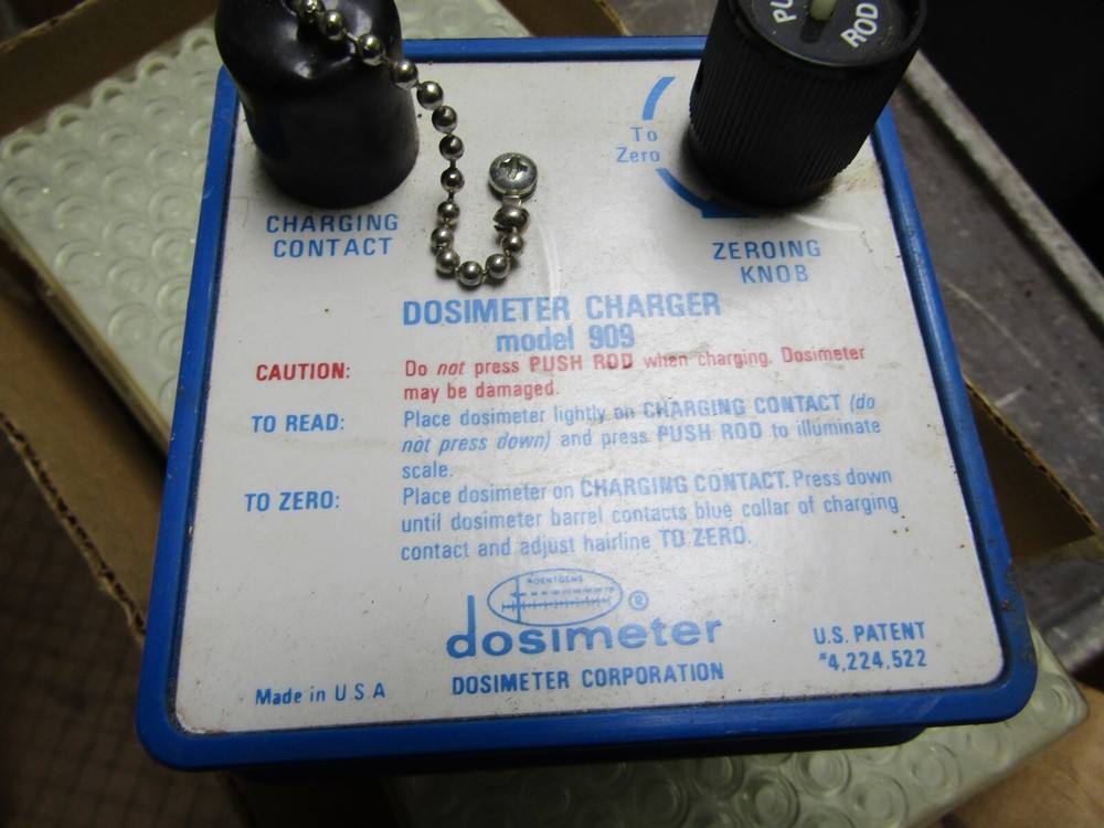 ✌ NEW DOSIMETER MODEL 909 CHARGER