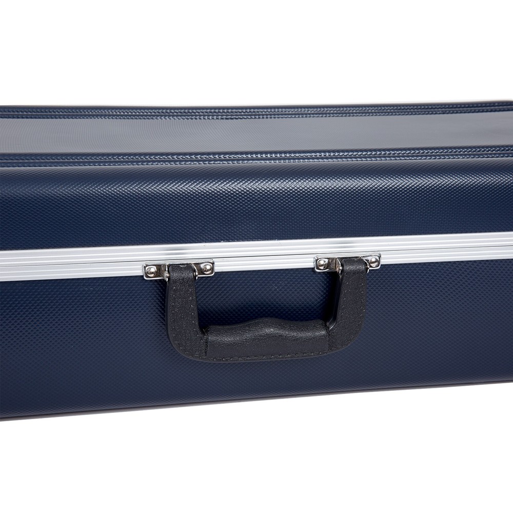Crossrock Alto Saxophone Rectangular Case-Strong ABS Molded with Single strap