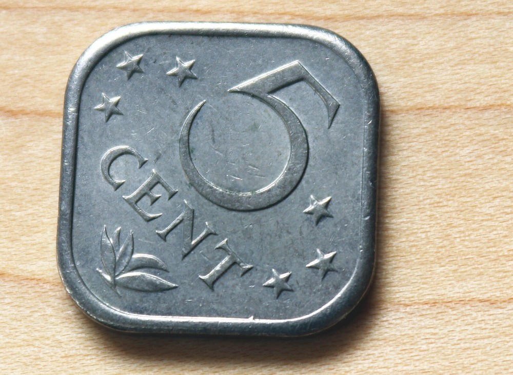 1978 Netherlands Antilles 5 Cents